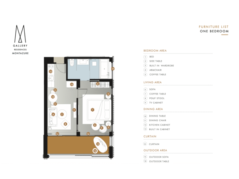 Едноспален апартамент, 60 m²